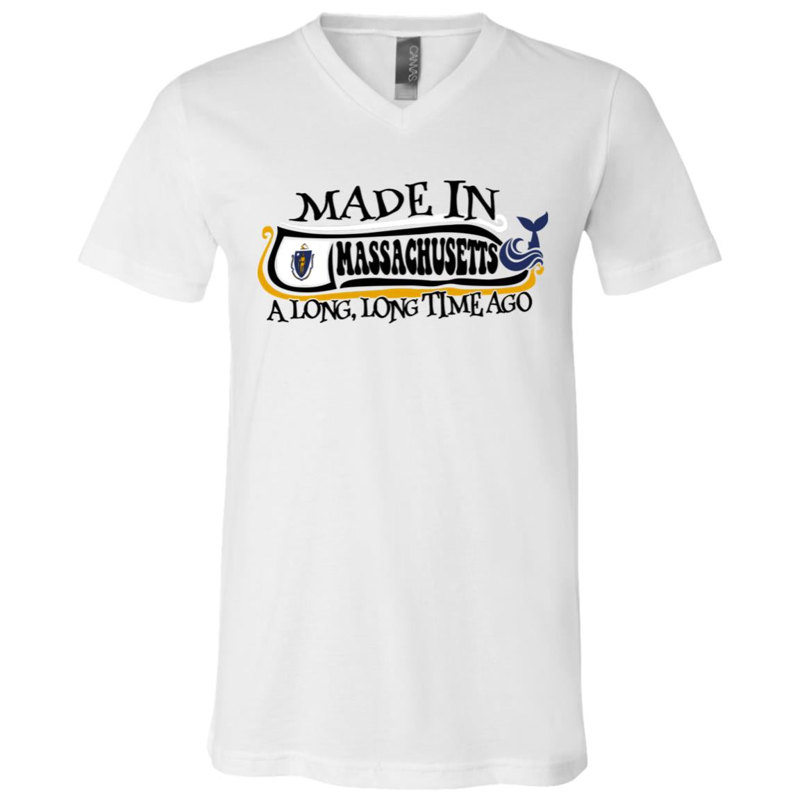 Made In Massachusetts A Long Time Ago T-Shirt - T-shirt Teezalo