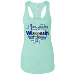 Wisconsin Heart City T-Shirt - T-shirt Teezalo