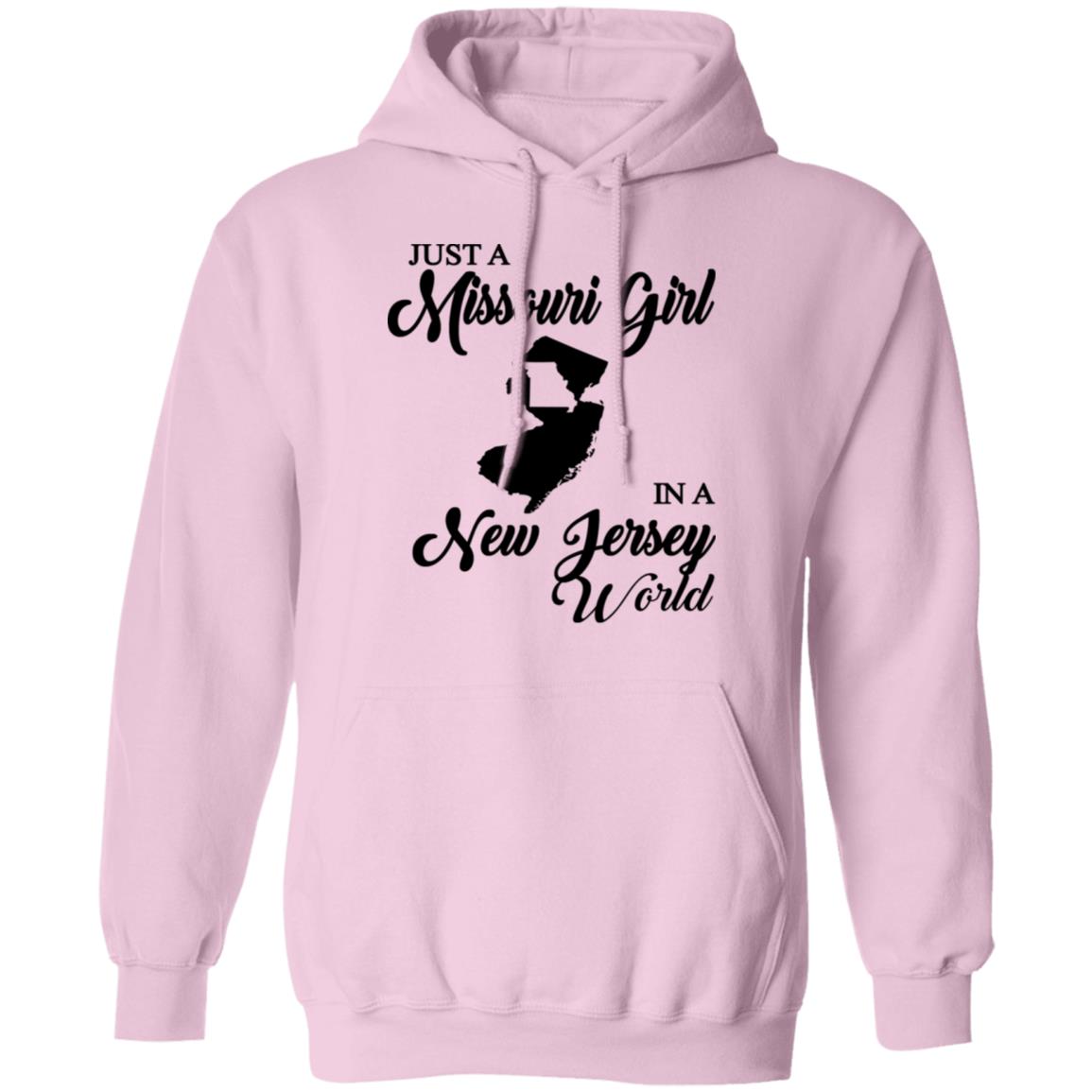 Just A Missouri Girl In A New Jersey World T-Shirt - T-shirt Teezalo