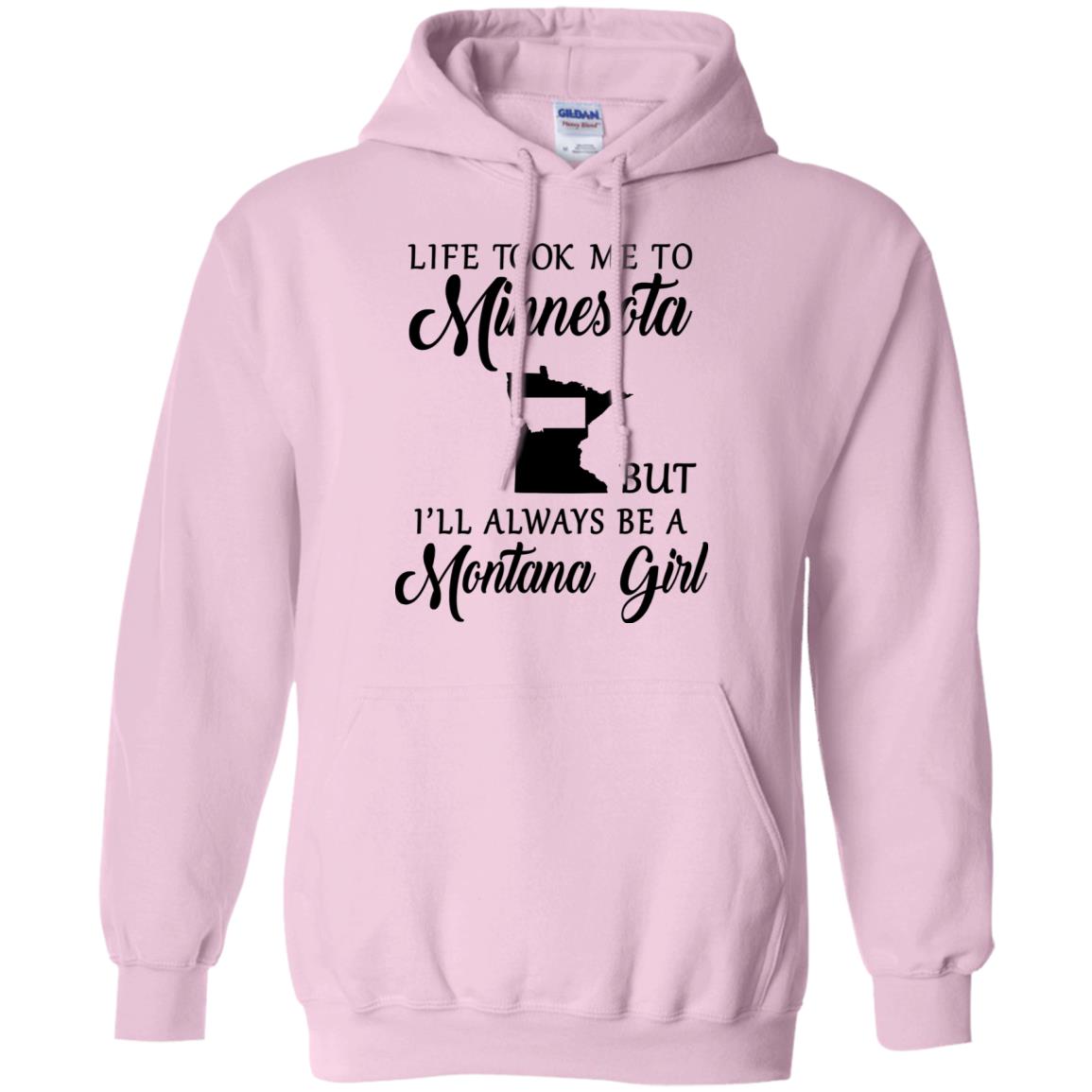 Montana Girl Life Took Me To Minnesota T-Shirt - T-shirt Teezalo