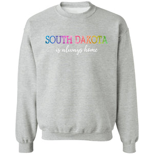 South Dakota Is Always Home T-Shirt - T-shirt Teezalo