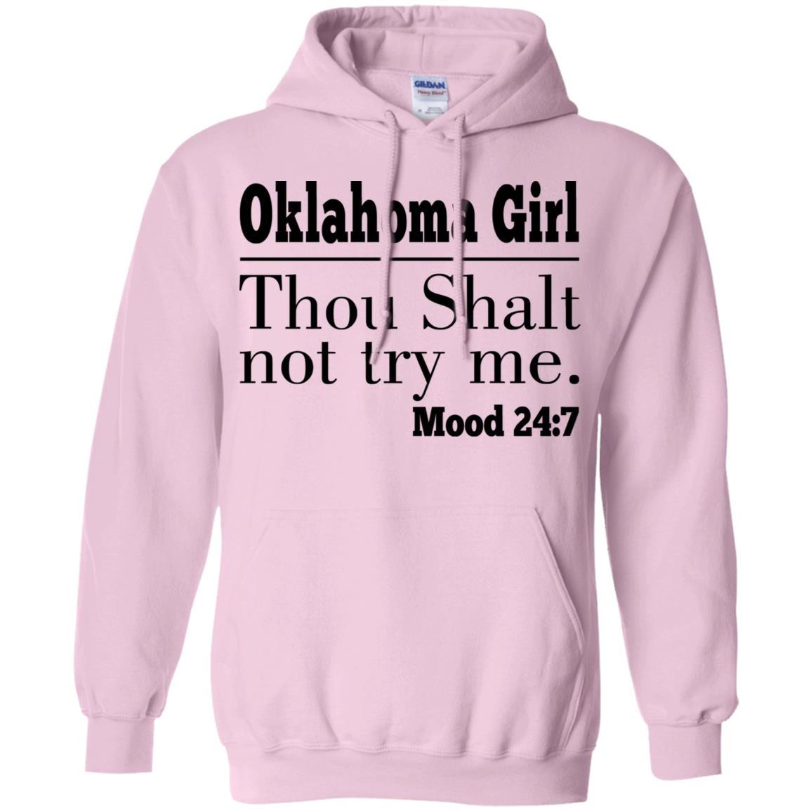 Oklahoma Girl Thou Shalt Not Try Me T Shirt - T-shirt Teezalo