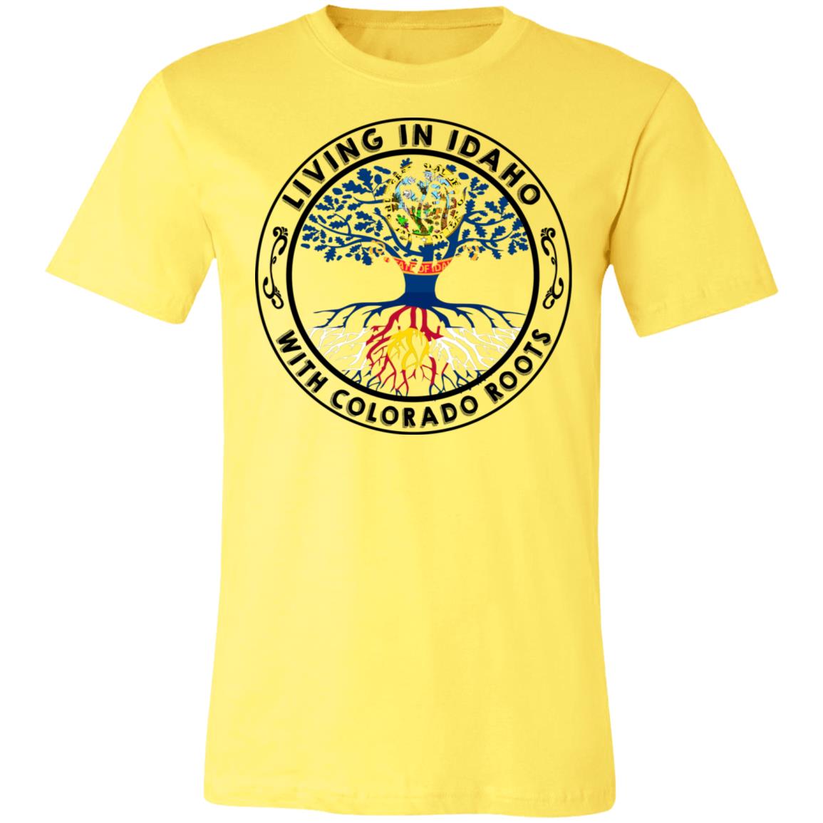 Living In Idaho With Colorado Roots Hoodie - Hoodie Teezalo