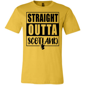 Straight Outta Scotland T-Shirt - T-shirt Teezalo