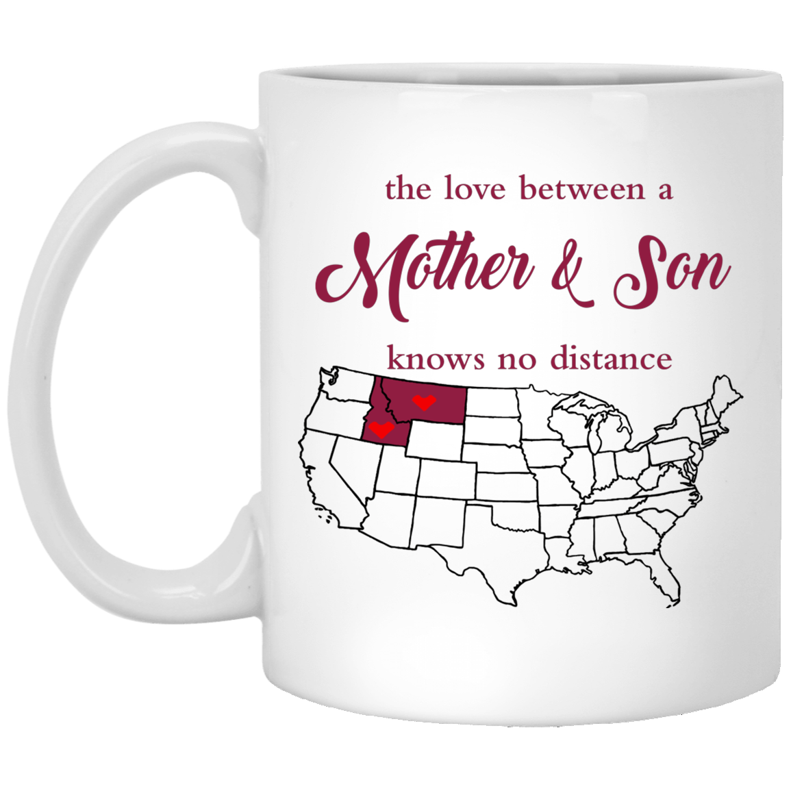 Missouri Virginia The Love Mother Son Mug - Mug Teezalo