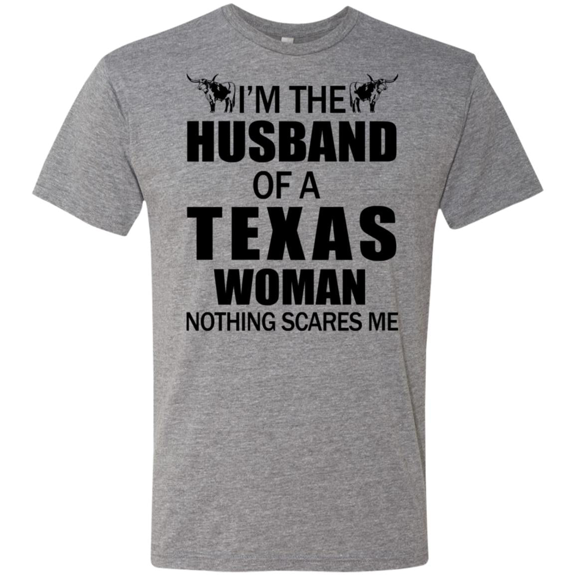 I&#39;m The Husband Of A Texas Woman T- Shirt - T-shirt Teezalo