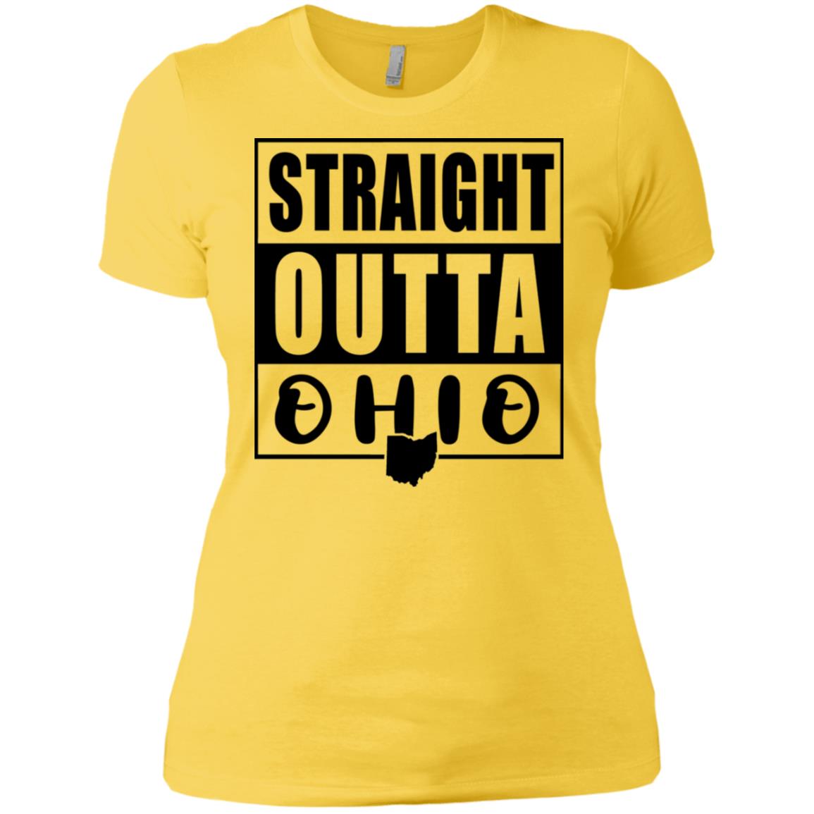 Straight Outta Ohio T-Shirt - T-shirt Teezalo