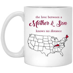 Maine Kentucky The Love Between Mother And Son Mug - Mug Teezalo