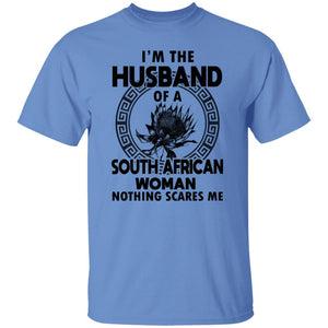 I'm The Husband Of A South African Woman T-Shirt - T-shirt Teezalo