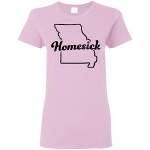 Missouri Homesick T-Shirt - T-shirt Teezalo