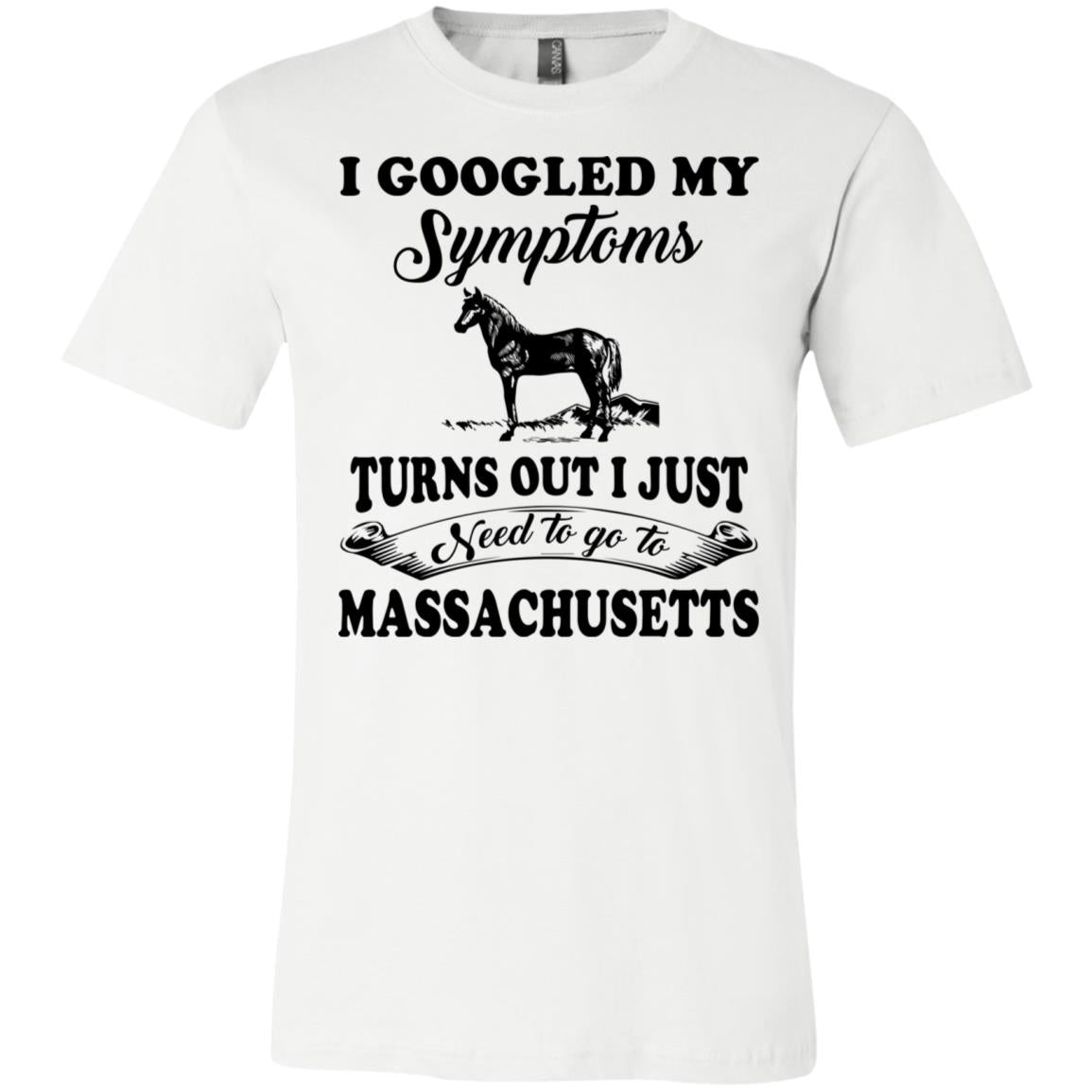 I Googled My Symptoms Turns Out To Massachusetts Hoodie - Hoodie Teezalo