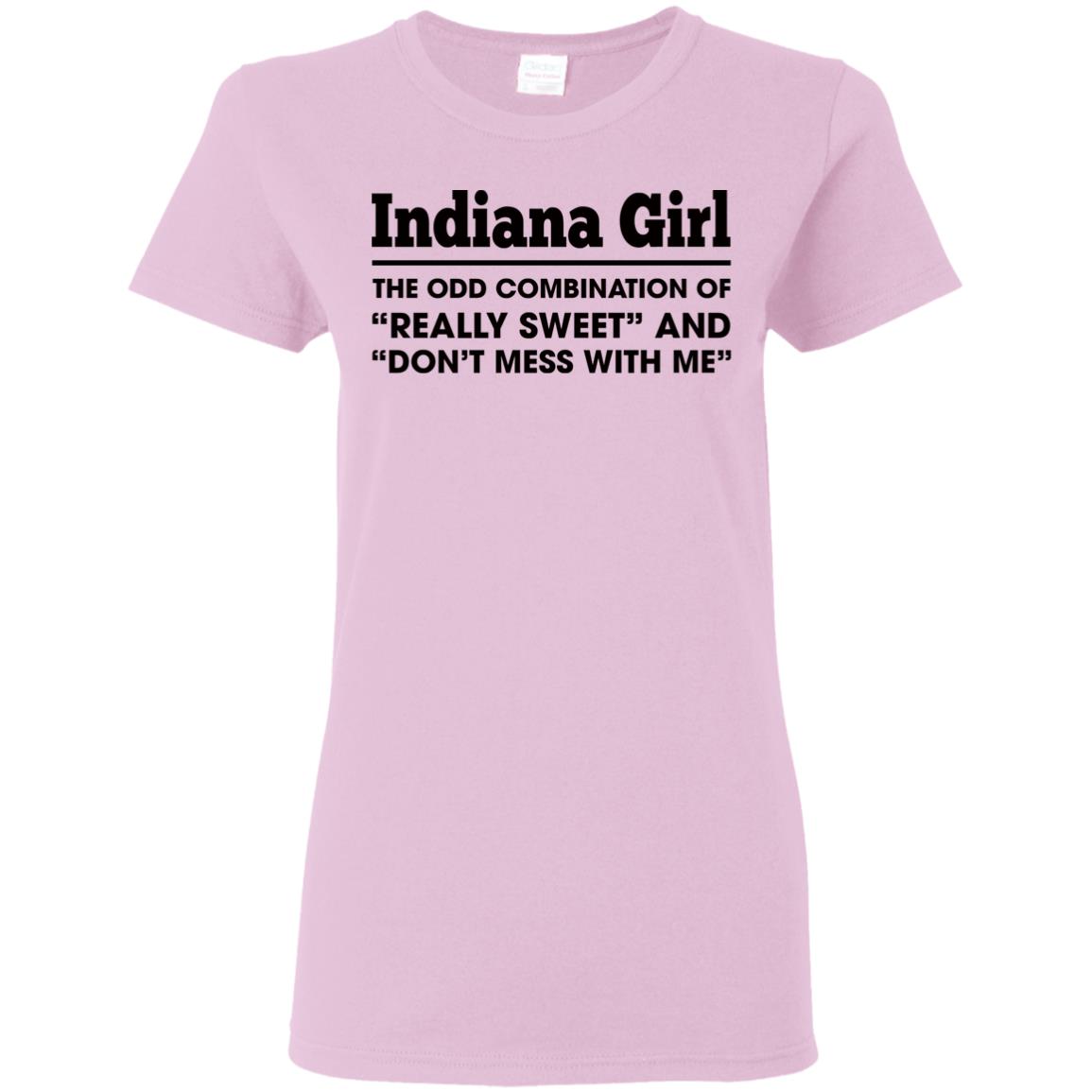 Indiana Girl The Odd Combination T- Shirt - T-shirt Teezalo