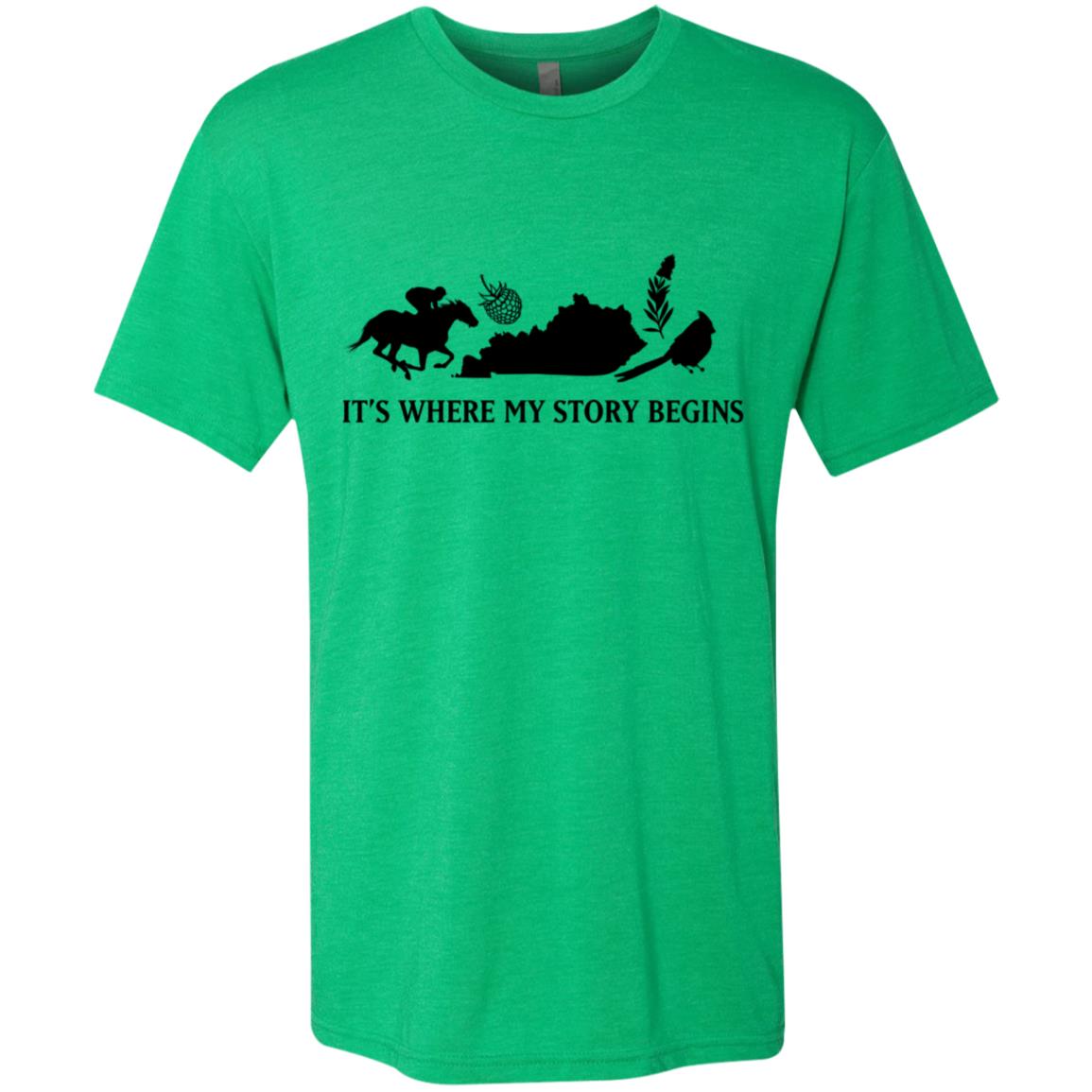 Kentucky Where My Story Begins Pullover Hoodie - Hoodie Teezalo