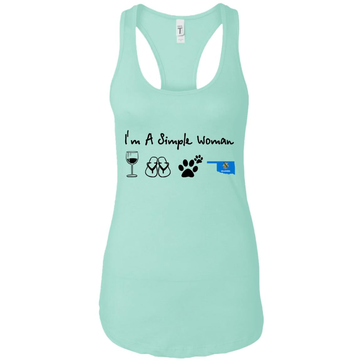 Oklahoma I'm A Simple Woman Hoodie - Hoodie Teezalo