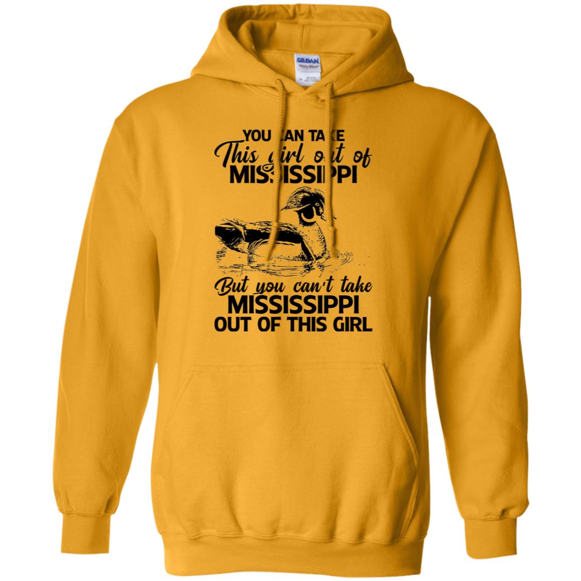 You Can't Take This Girl Out Of Mississippi T-Shirt - T-shirt Teezalo