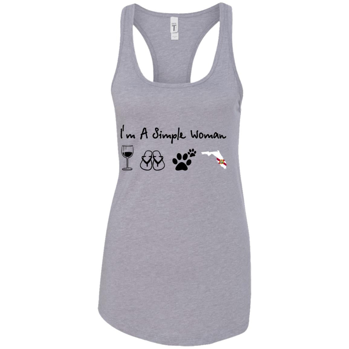 I Am A Simple Florida Girl Hoodie - Hoodie Teezalo