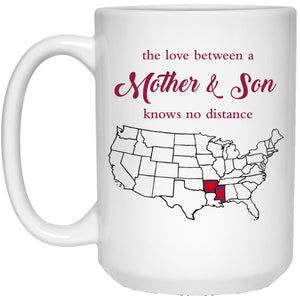 Mississippi Arkansas The Love Between Mother And Son Mug - Mug Teezalo