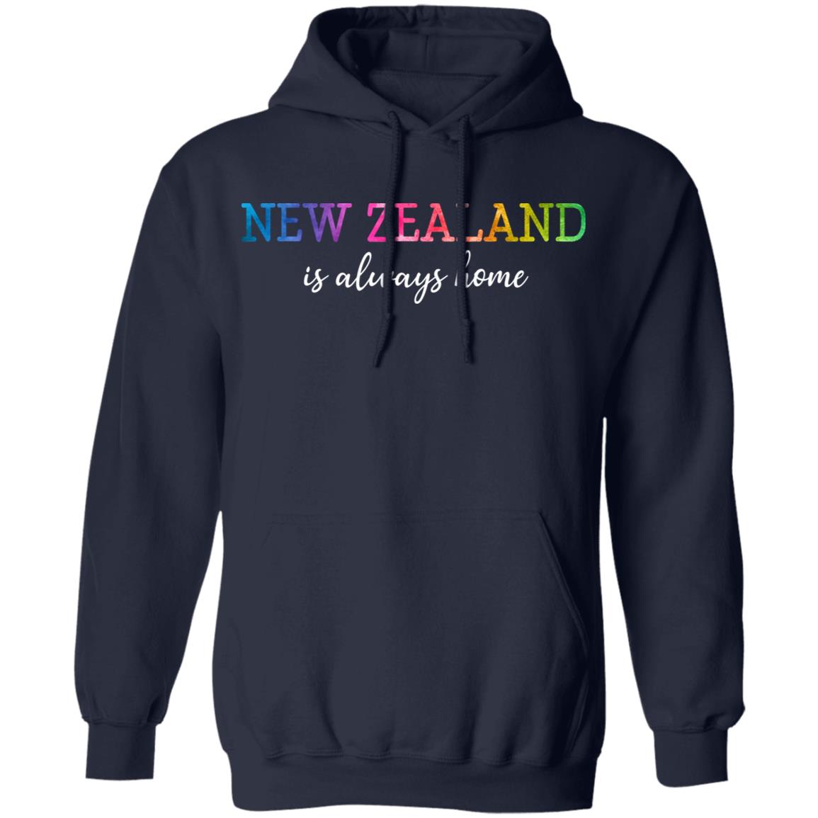 New Zealand Is Always Home T-Shirt - T-shirt Teezalo