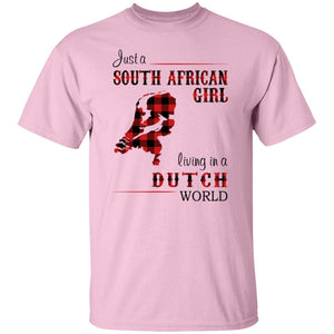 South African Girl Living In Dutch World T-Shirt - T-shirt Teezalo