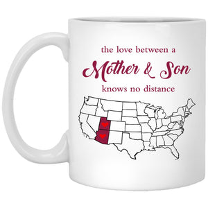 Arizona Utah The Love Between Mother And Son Mug - Mug Teezalo