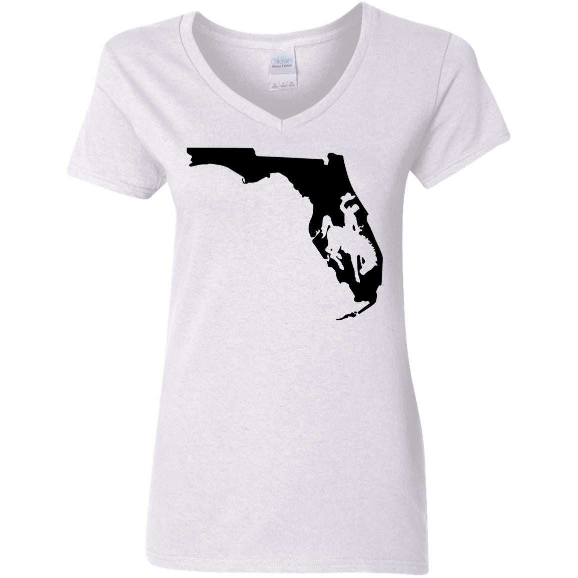 Living In Florida And You're From Wyoming T-Shirt - T-shirt Teezalo