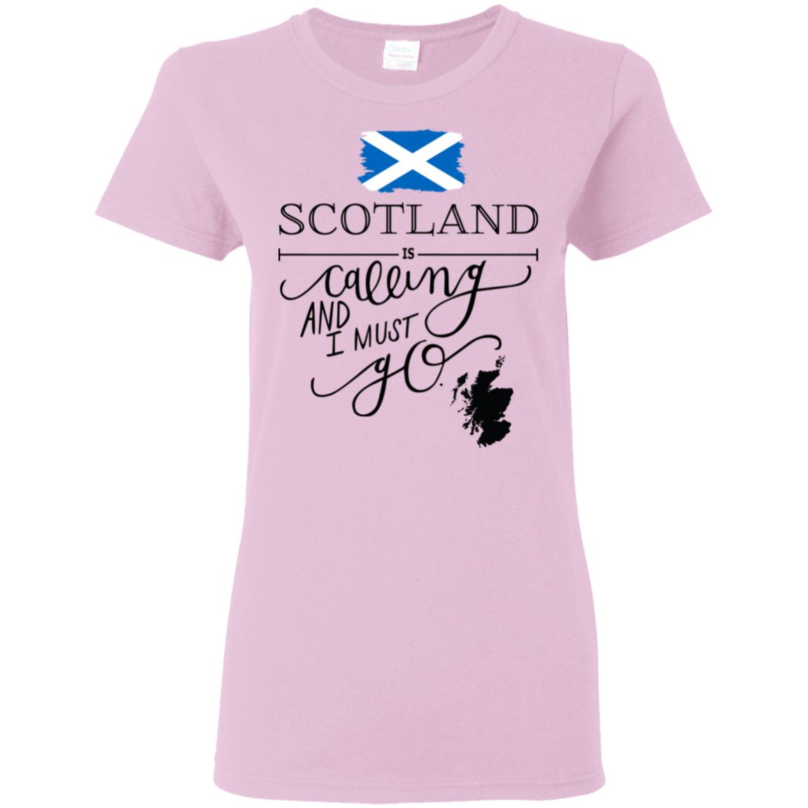 Scotland Is Calling And I Must Go T-Shirt - T-shirt Teezalo