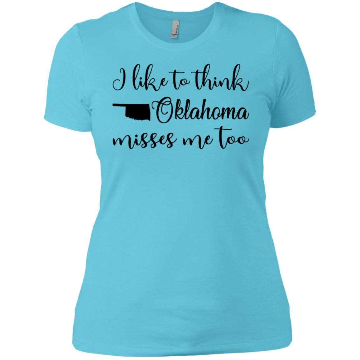 I Like To Think Oklahoma Misses Me Too Hoodie - Hoodie Teezalo
