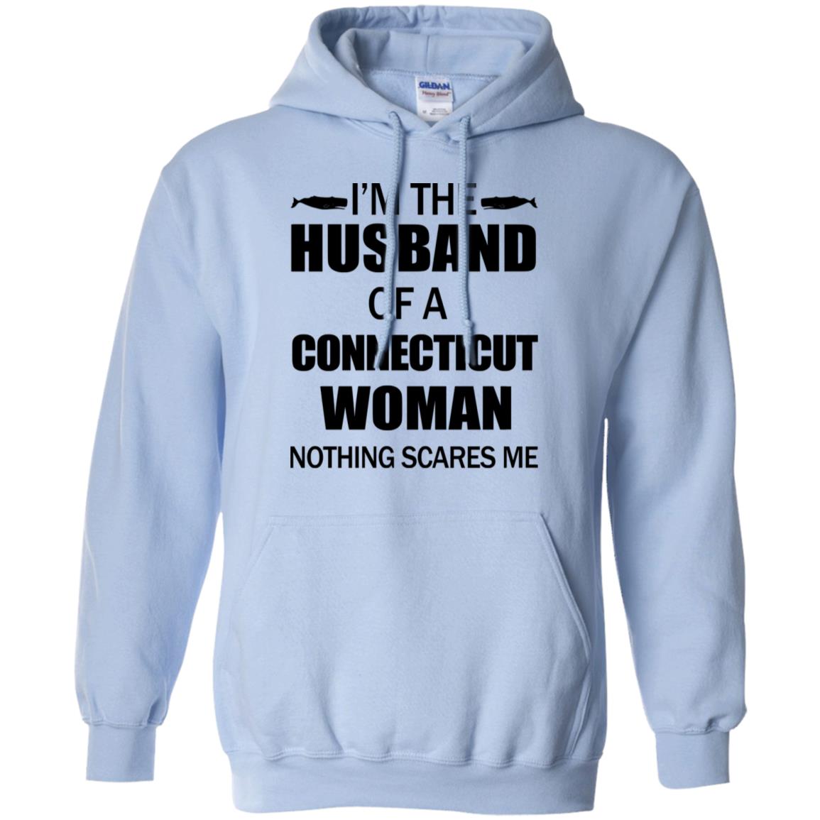 I'm The Husband Of A Connecticut Woman T Shirt - T-shirt Teezalo