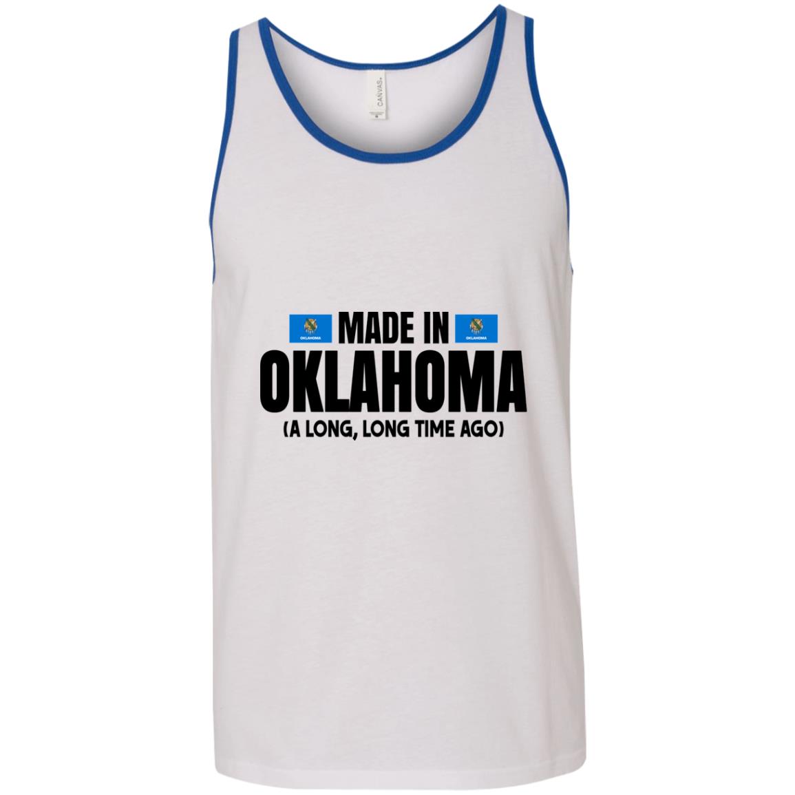 Made In Oklahoma A Long Long Time Ago T- Shirt - T-shirt Teezalo