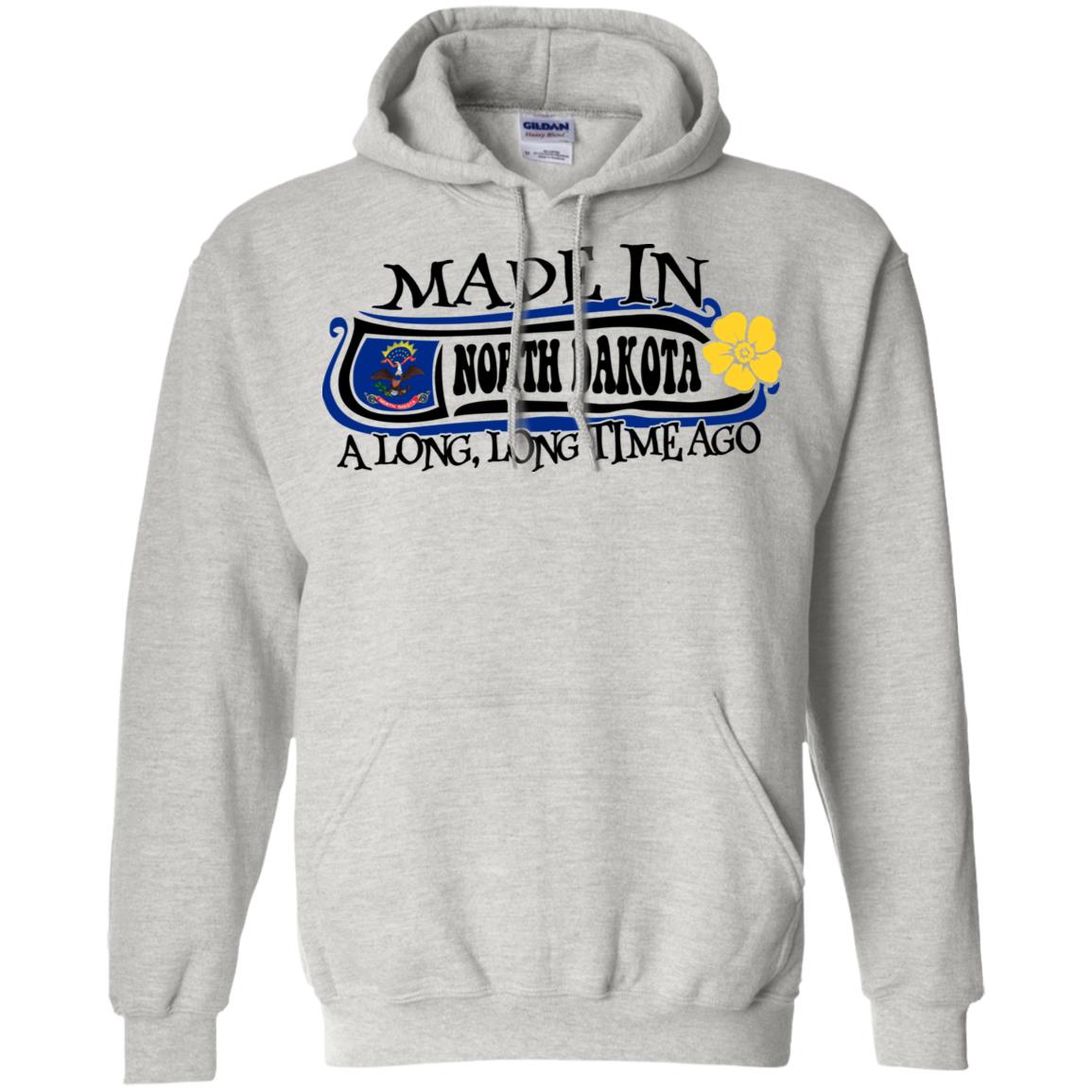 Made In North Dakota A Long Time Ago T-Shirt - T-shirt Teezalo