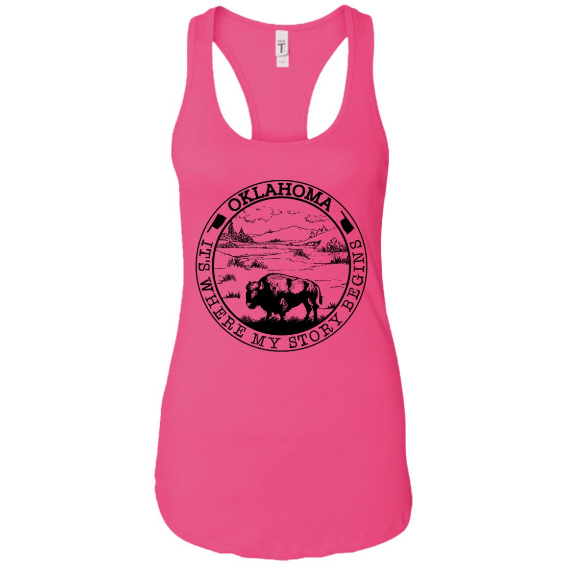 Oklahoma It's Where My Story Begins T Shirt - Hoodie Teezalo