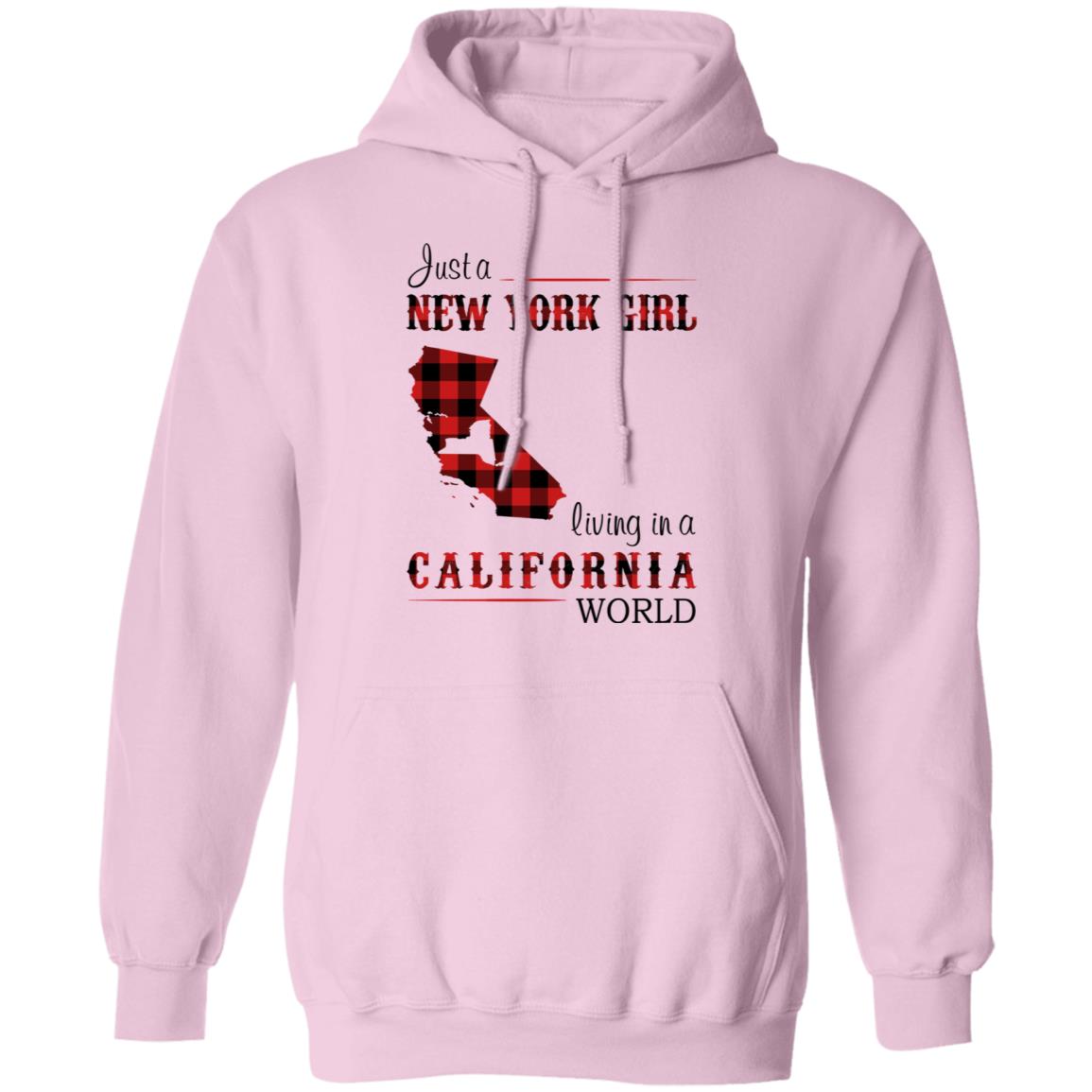 Just A New York Girl Living In California World T-Shirt - T-shirt Teezalo