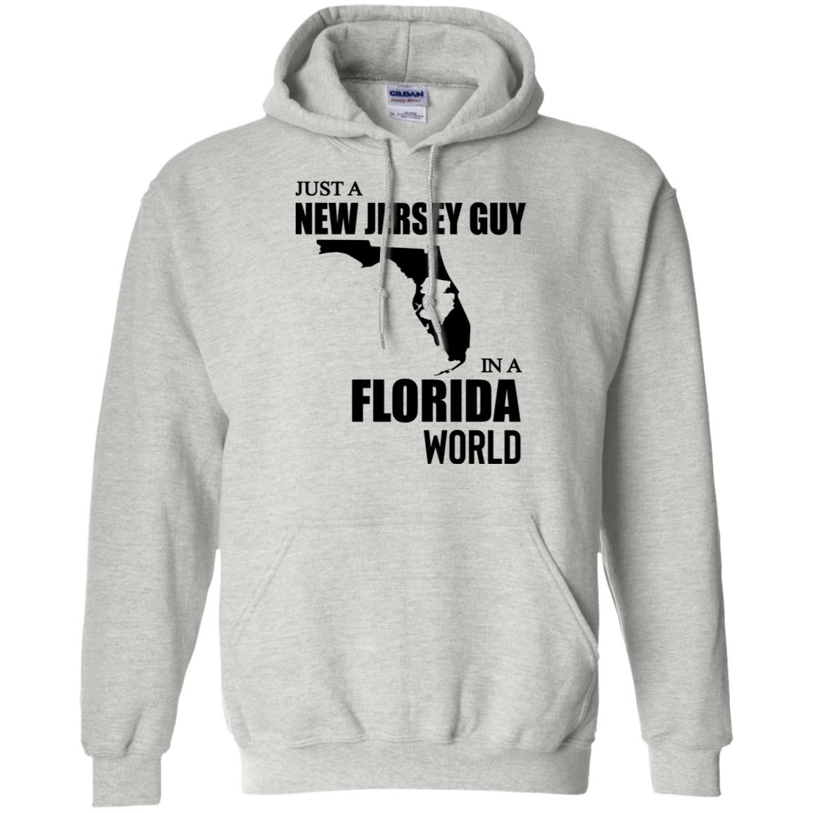 Just A New Jersey Guy In A Florida World T-Shirt - T-shirt Teezalo