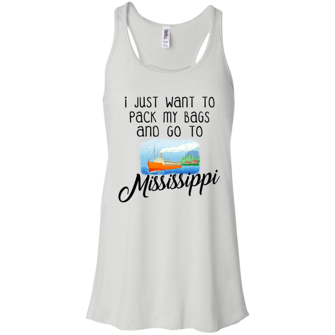 I Just Want To Pack My Bags And Go To Mississippi Hoodie - Hoodie Teezalo