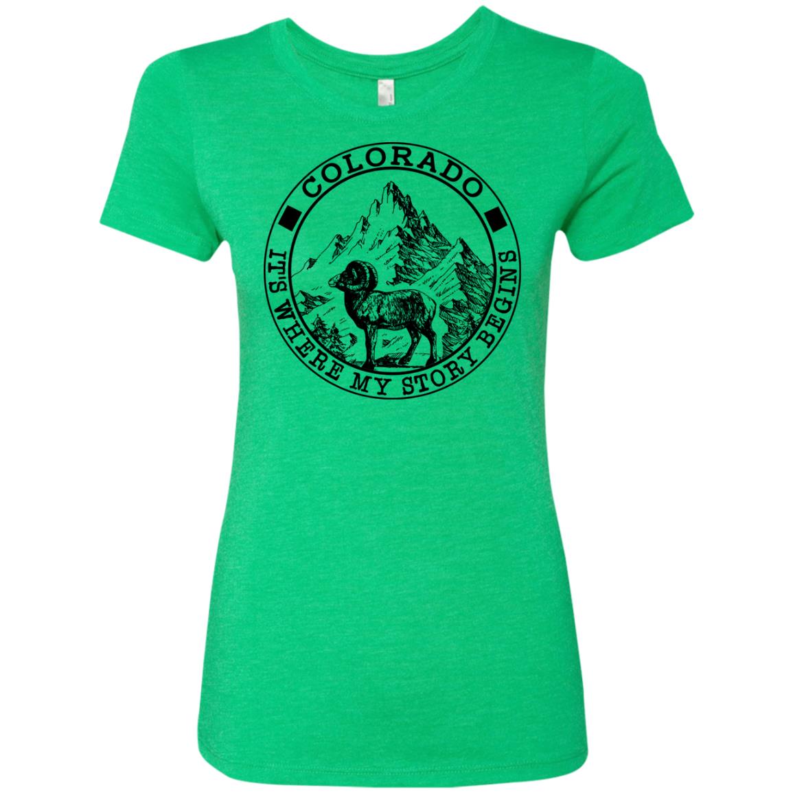 Colorado It's Where My Story Begins Hoodie - Hoodie Teezalo