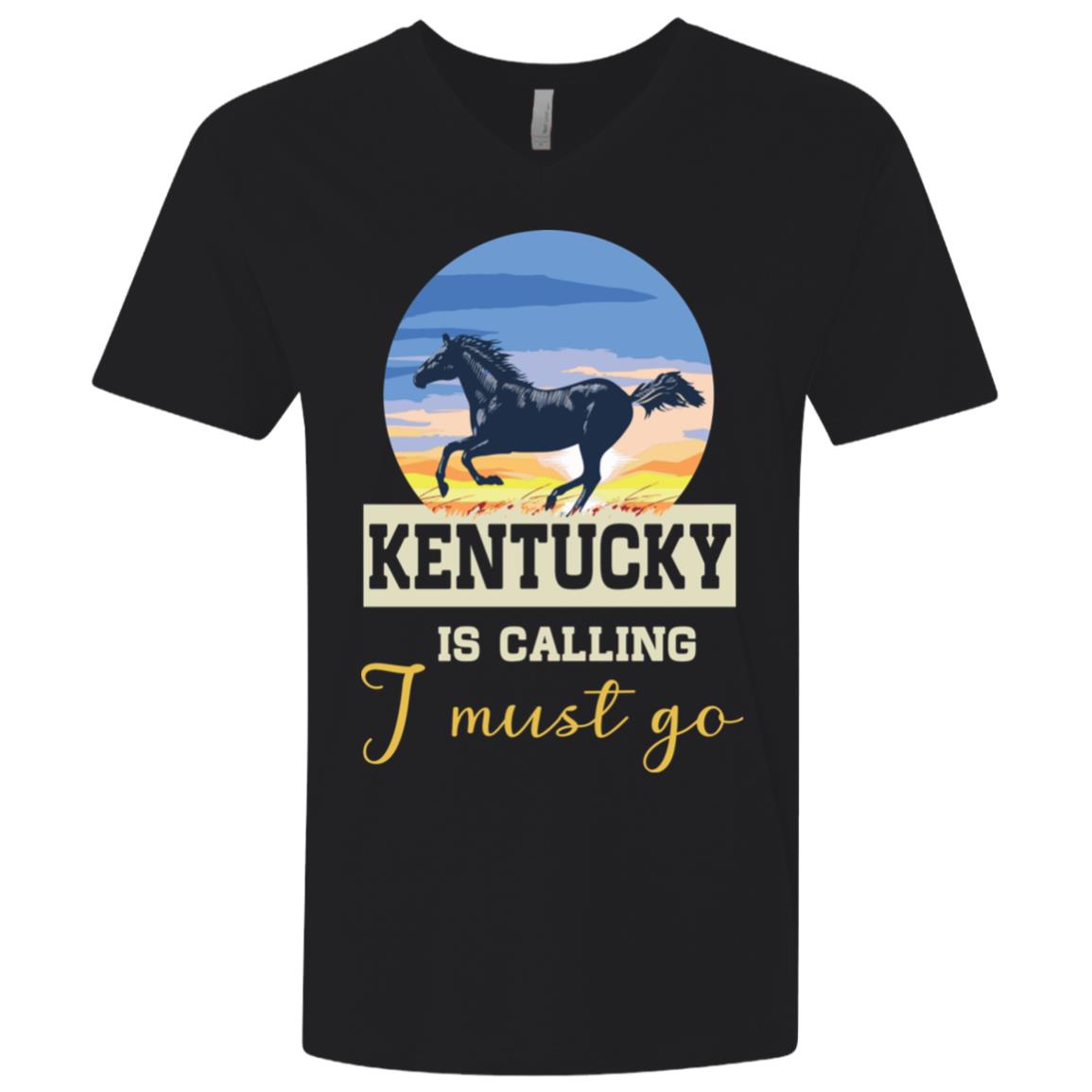 Kentucky Is Calling And I Must Go T-Shirt - T-shirt Teezalo