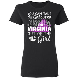 You Can't Take Virginia Out Of The Girl Hoodie - Hoodie Teezalo