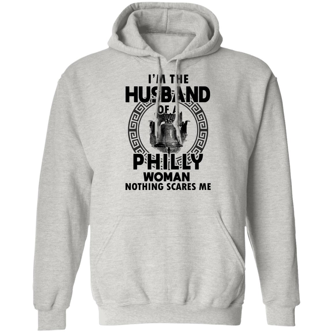 I'm The Husband Of A Philly Woman T-Shirt - T-shirt Teezalo
