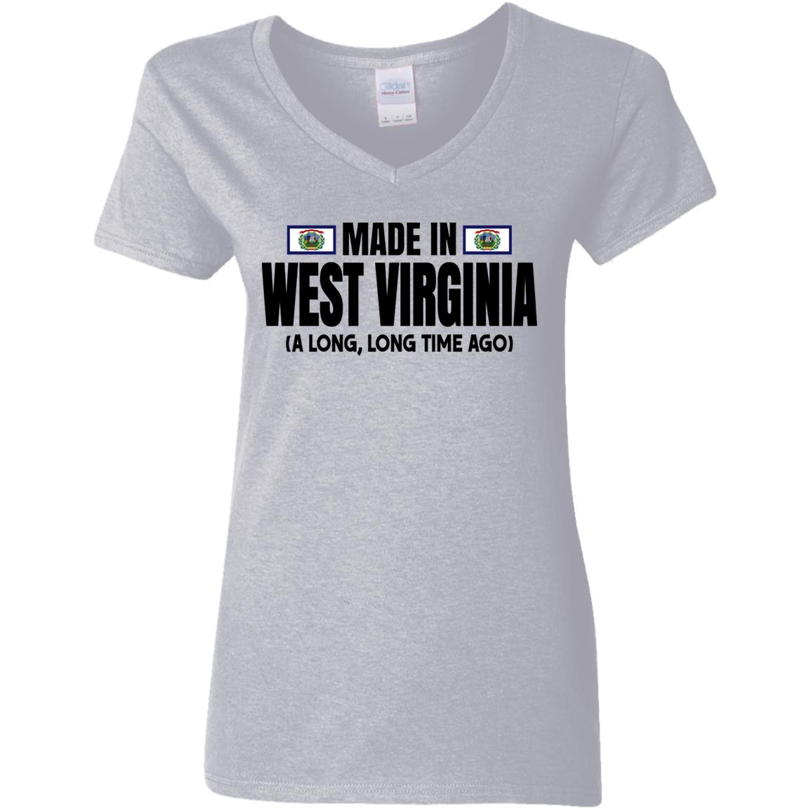 Made In West Virginia A Long Long Time Ago T Shirt - T-shirt Teezalo