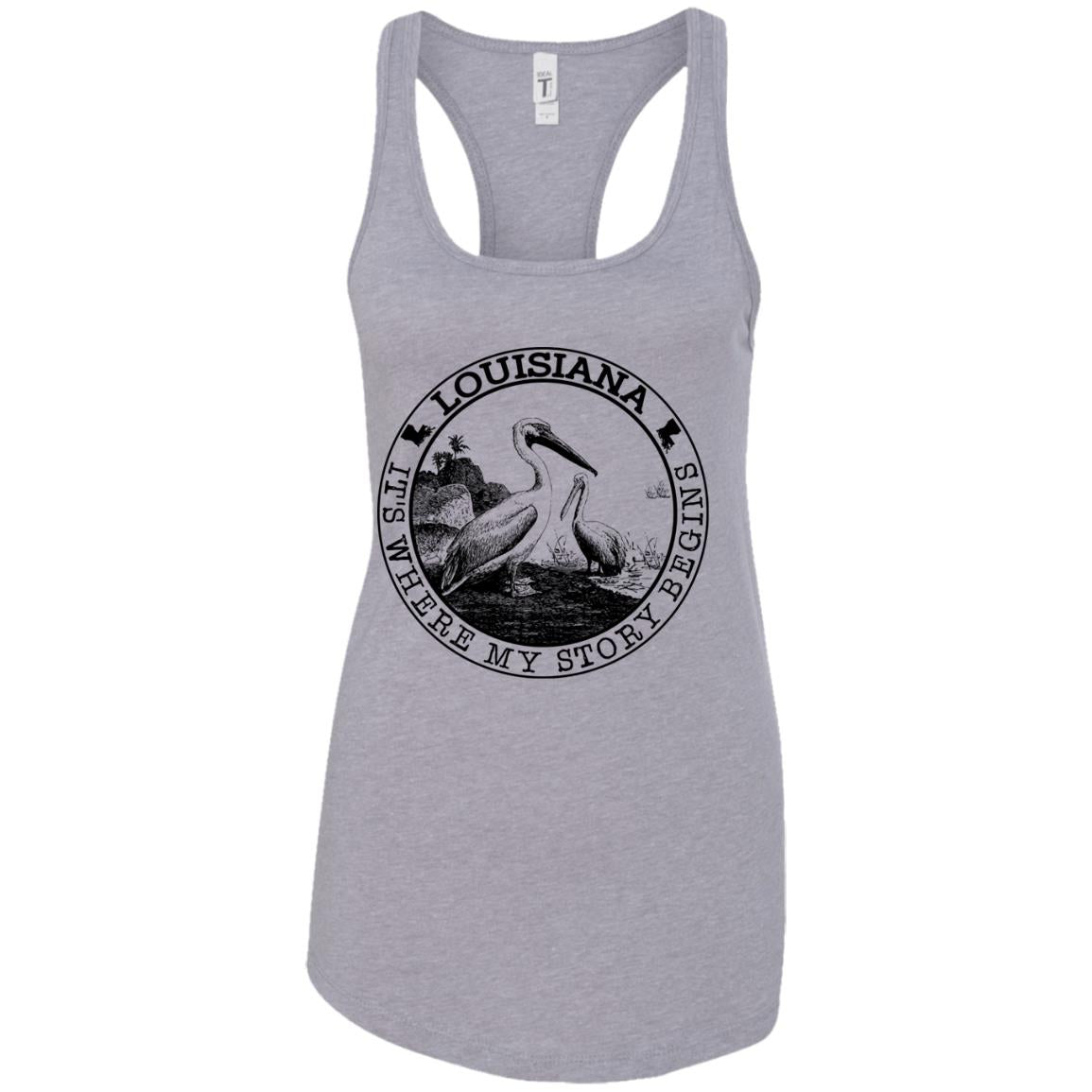 Louisiana It's Where My Story Begins Hoodie - Hoodie Teezalo