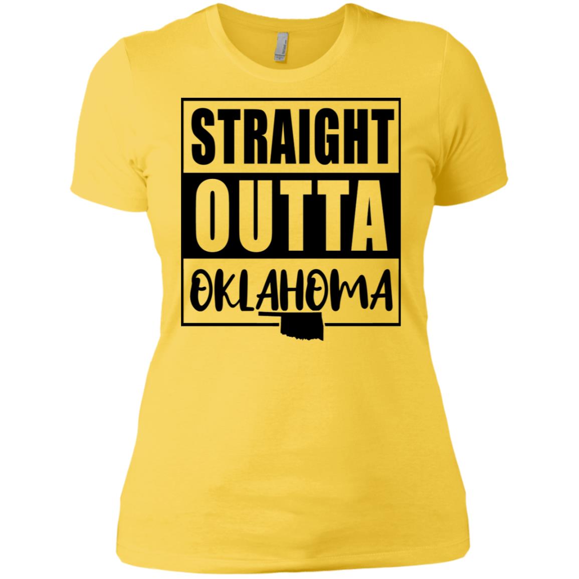 Straight Outta Oklahoma T-shirt - T-shirt Teezalo