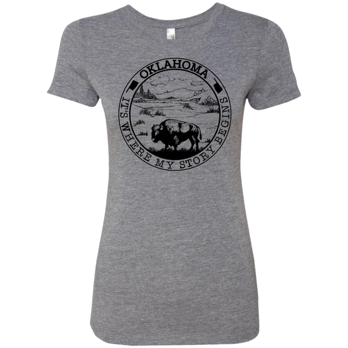 Oklahoma It's Where My Story Begins T Shirt - Hoodie Teezalo