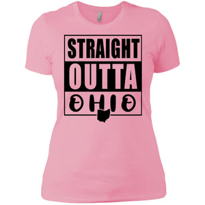 Straight Outta Ohio T-Shirt - T-shirt Teezalo