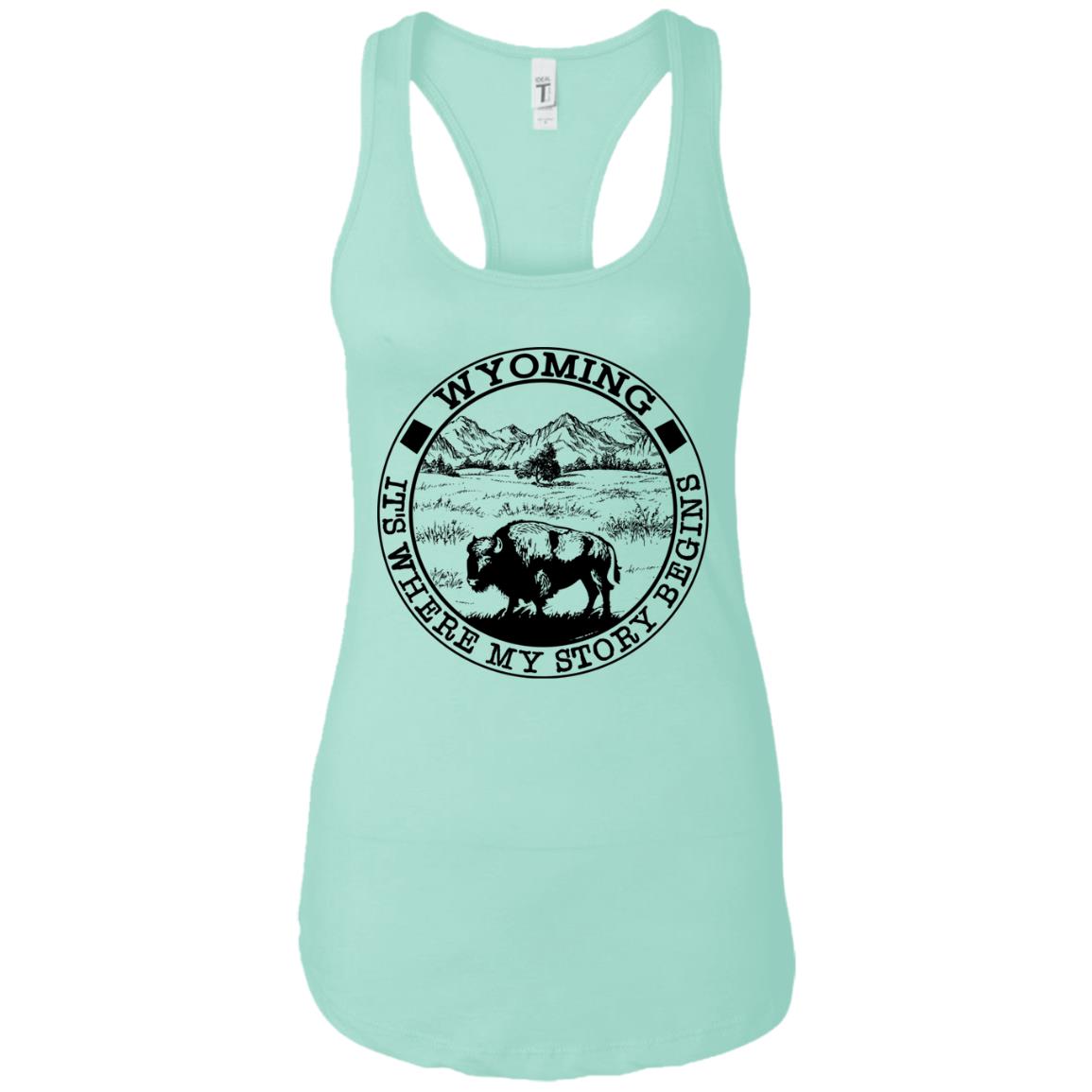 Wyoming It's Where My Story Begins Hoodie - Hoodie Teezalo