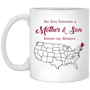 Connecticut Maine The Love Between Mother And Son Mug - Mug Teezalo