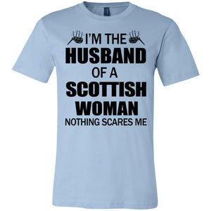 I'm The Husband Of A Scottish Woman T-Shirt - T-shirt Teezalo