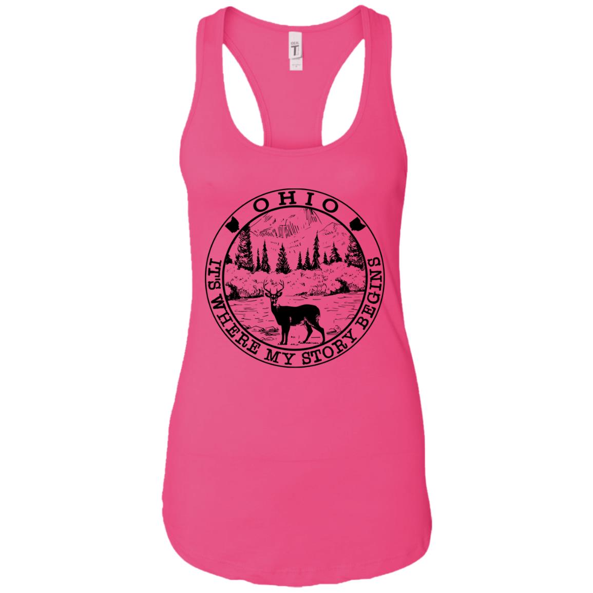 Ohio It's Where My Story Begins Hoodie - Hoodie Teezalo