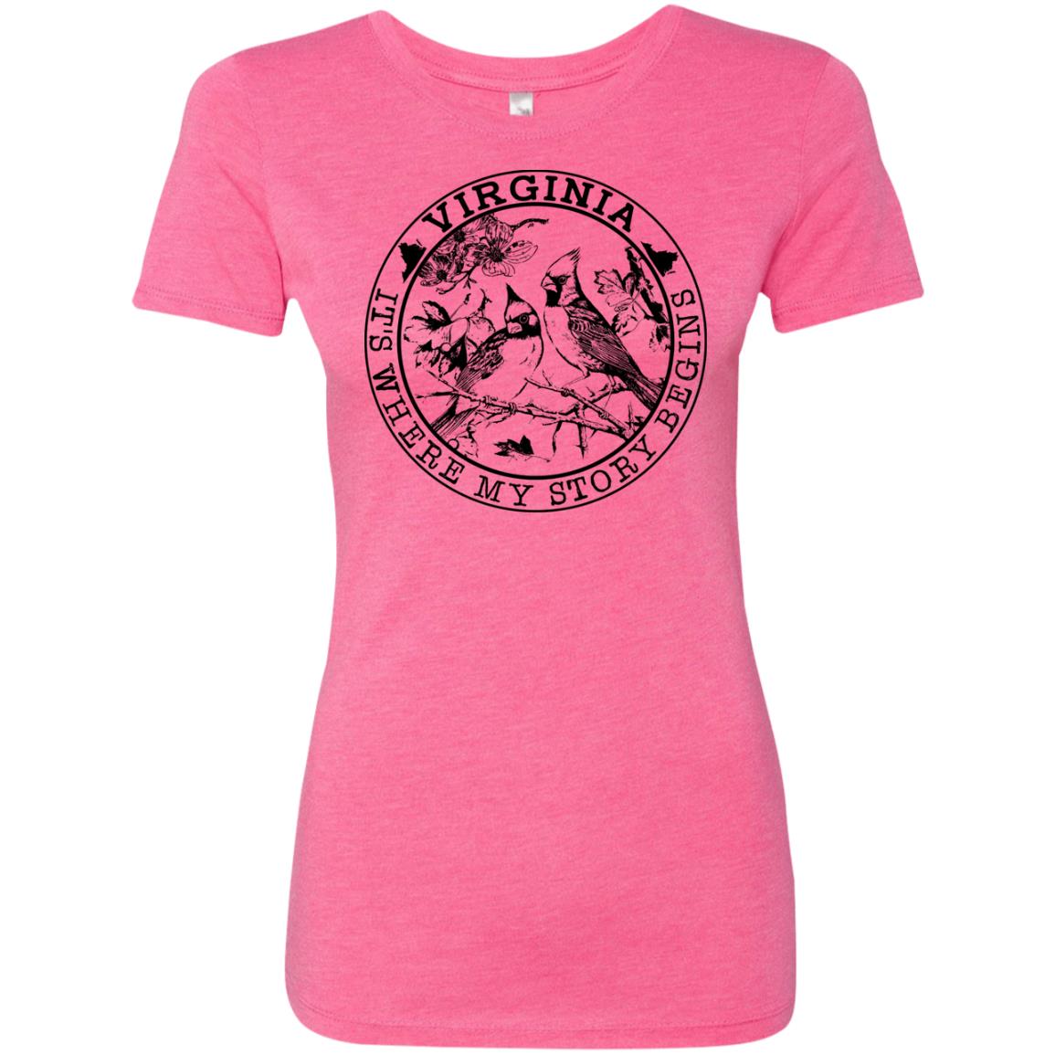 Virginia It's Where My Story Begins Hoodie - Hoodie Teezalo