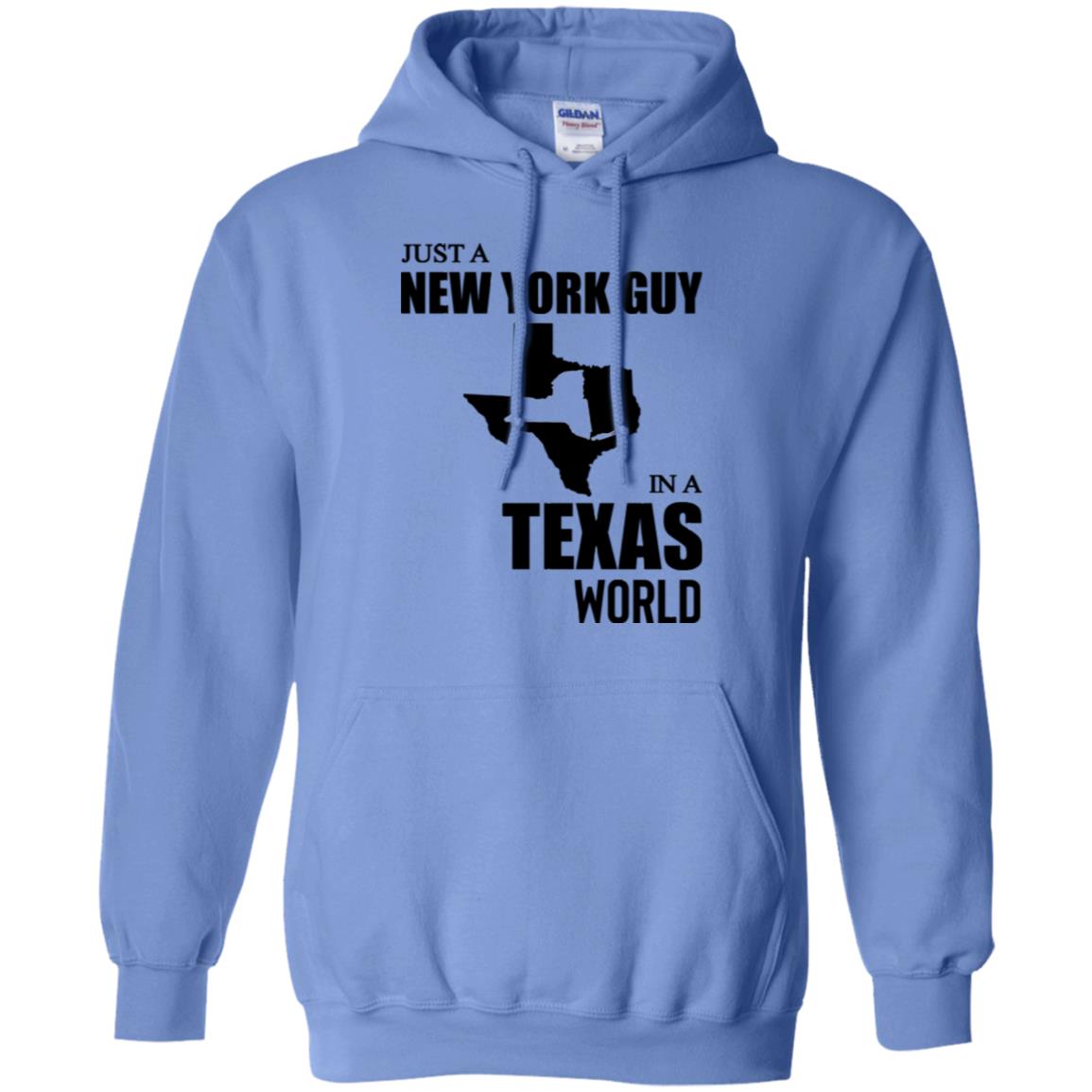 Just A New York Guy In A Texas World T-Shirt - T-shirt Teezalo