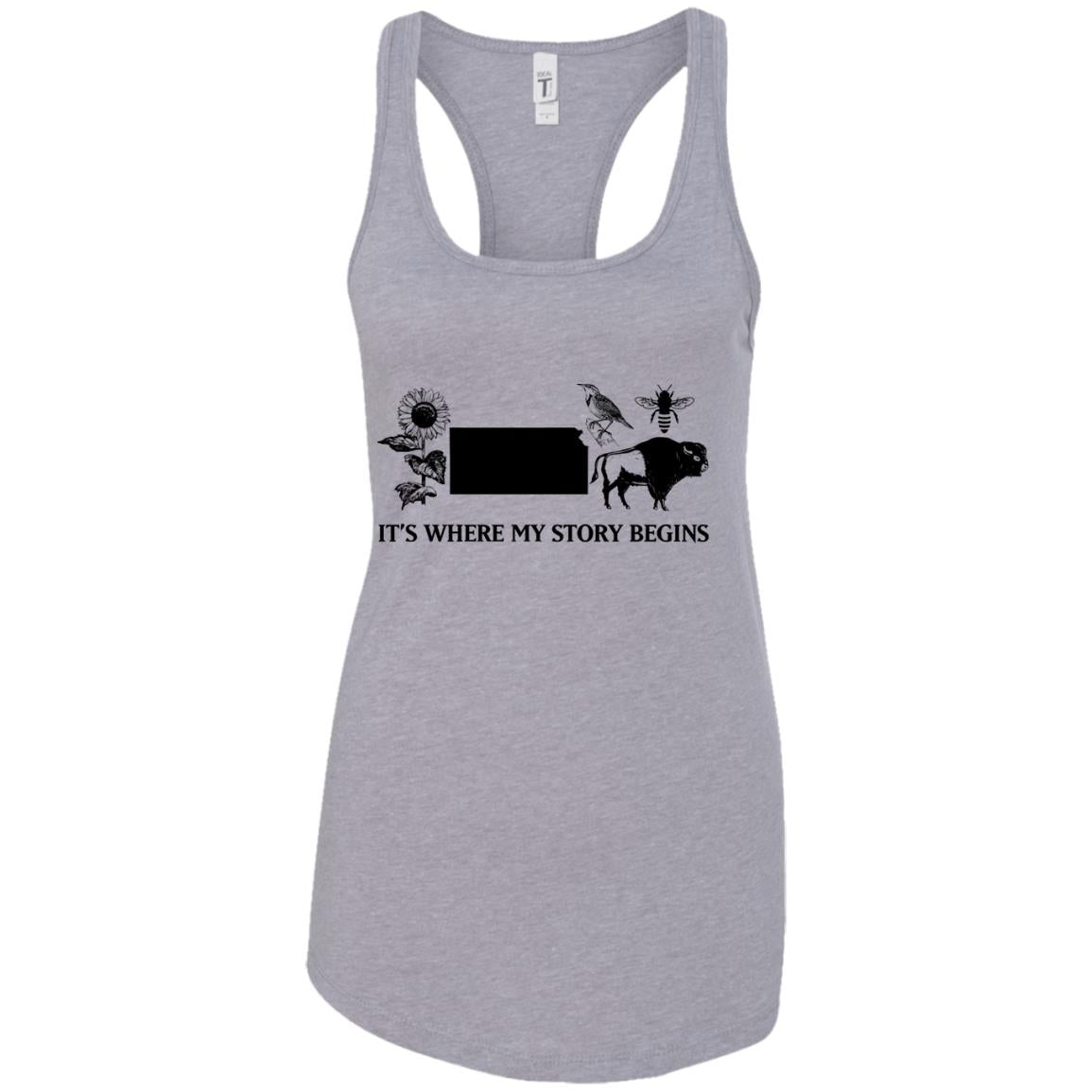 Kansas It's Where My Story Begins Hoodie - Hoodie Teezalo